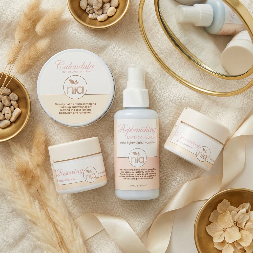Radiant skin in four easy steps